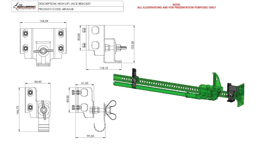 Hi-Lift Jack Mount - Image 3