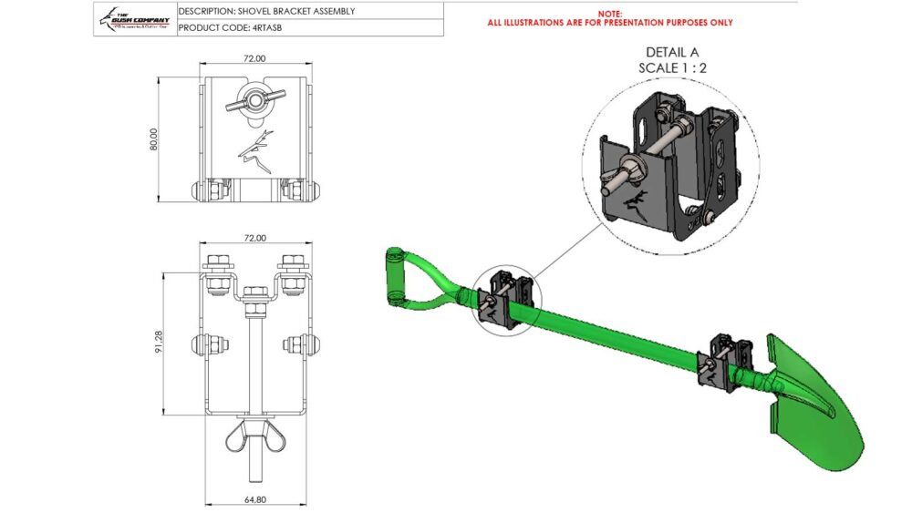 Shovel Mount Bracket - Image 3