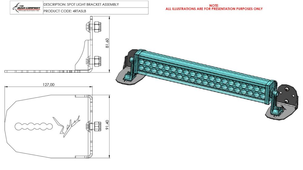 Light Bar Bracket - Image 3