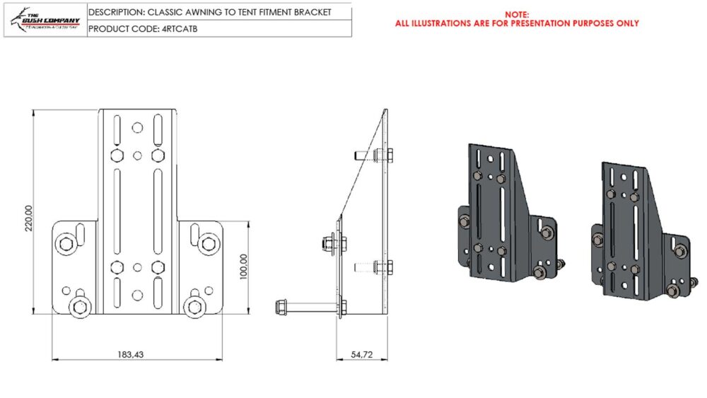 Classic Awning Bracket - Image 2